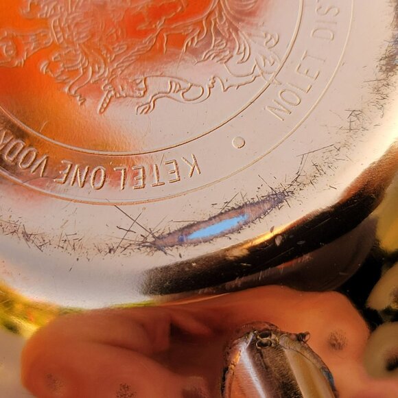 Pair of Copper Moscow Mule Mugs Hammered Finish Ketel One Vodka - Picture 11 of 12